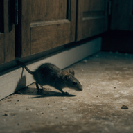 Photograph of a house mouse (Mus musculus)